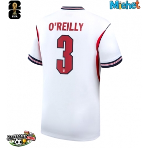 Englanti Nico O'Reilly #3 Kotipaita MM-kisat 2026 Lyhythihainen